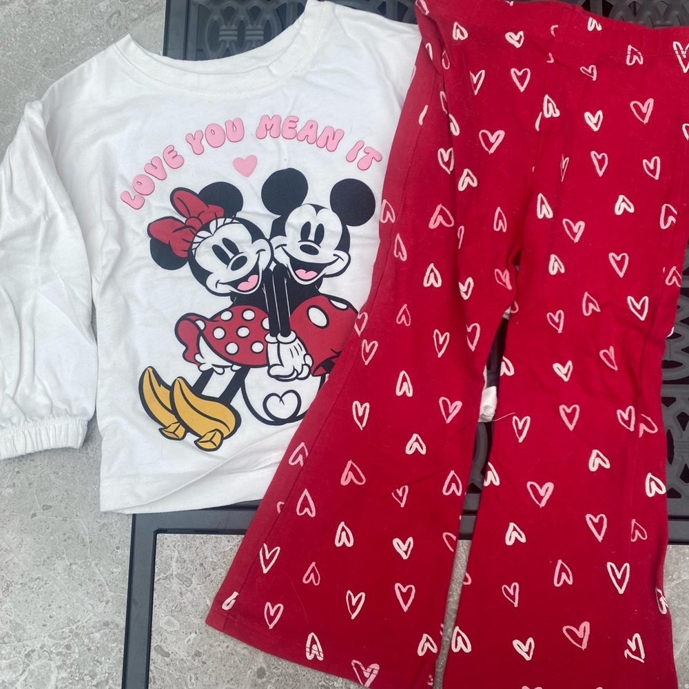Jumping Beans Kids Set - White and Red